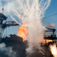 Image for article titled They're still doing a Waterworld show at Universal Studios - and it actually looks amazing!